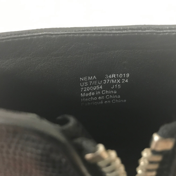 Black Calvin Klein Fashion Boots- Size 7 - Picture 7 of 8